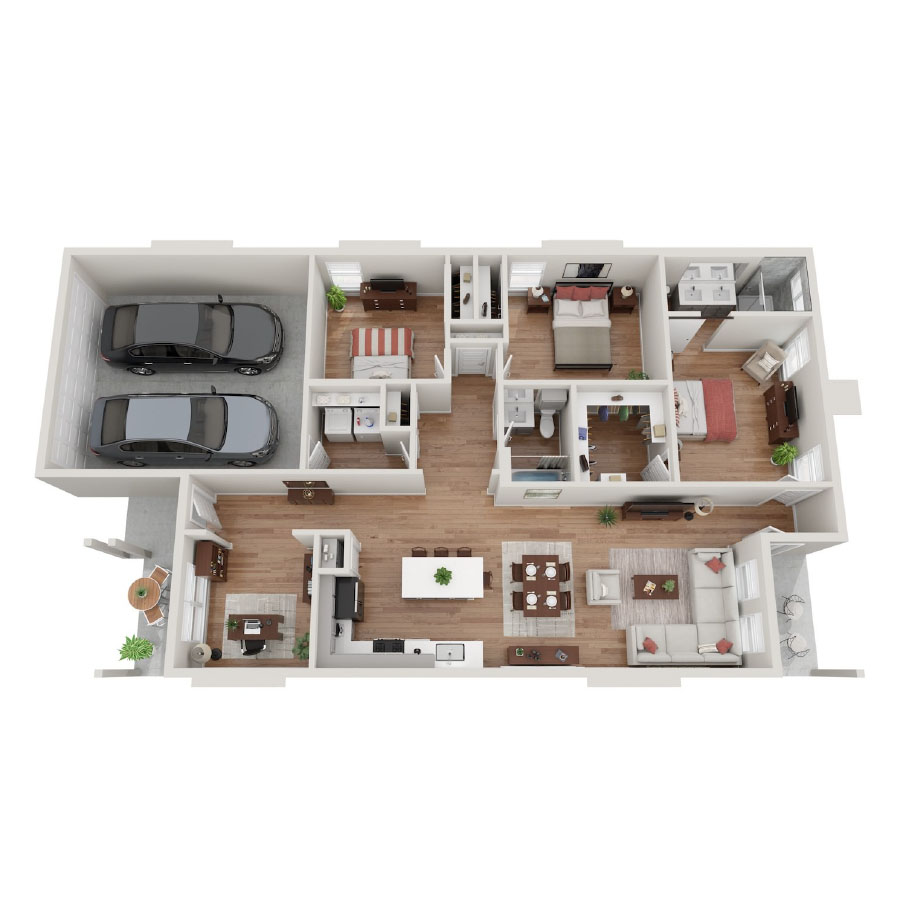 A1 floor plan