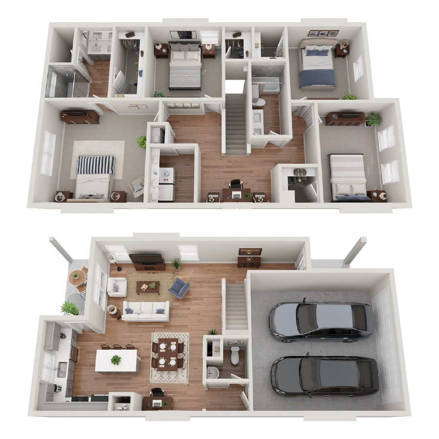 A6 floor plan