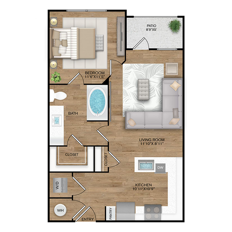 A1 floor plan