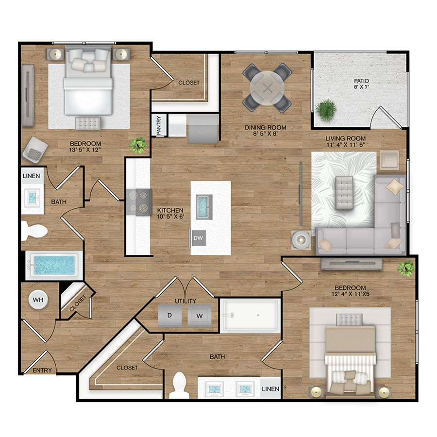 B2 floor plan