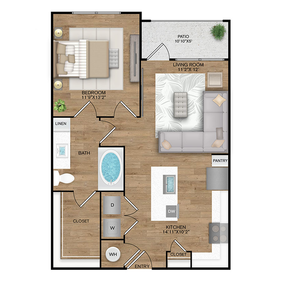 A2 floor plan