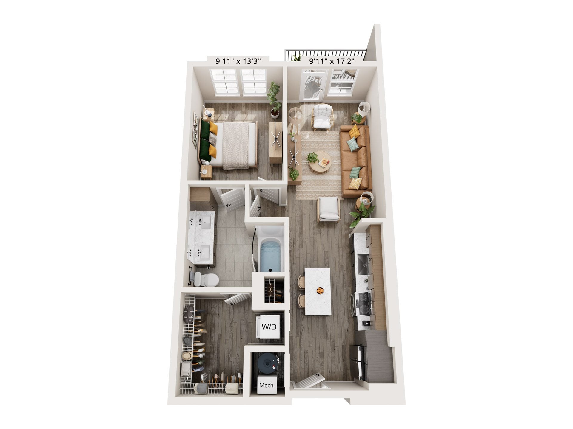 A2 floor plan