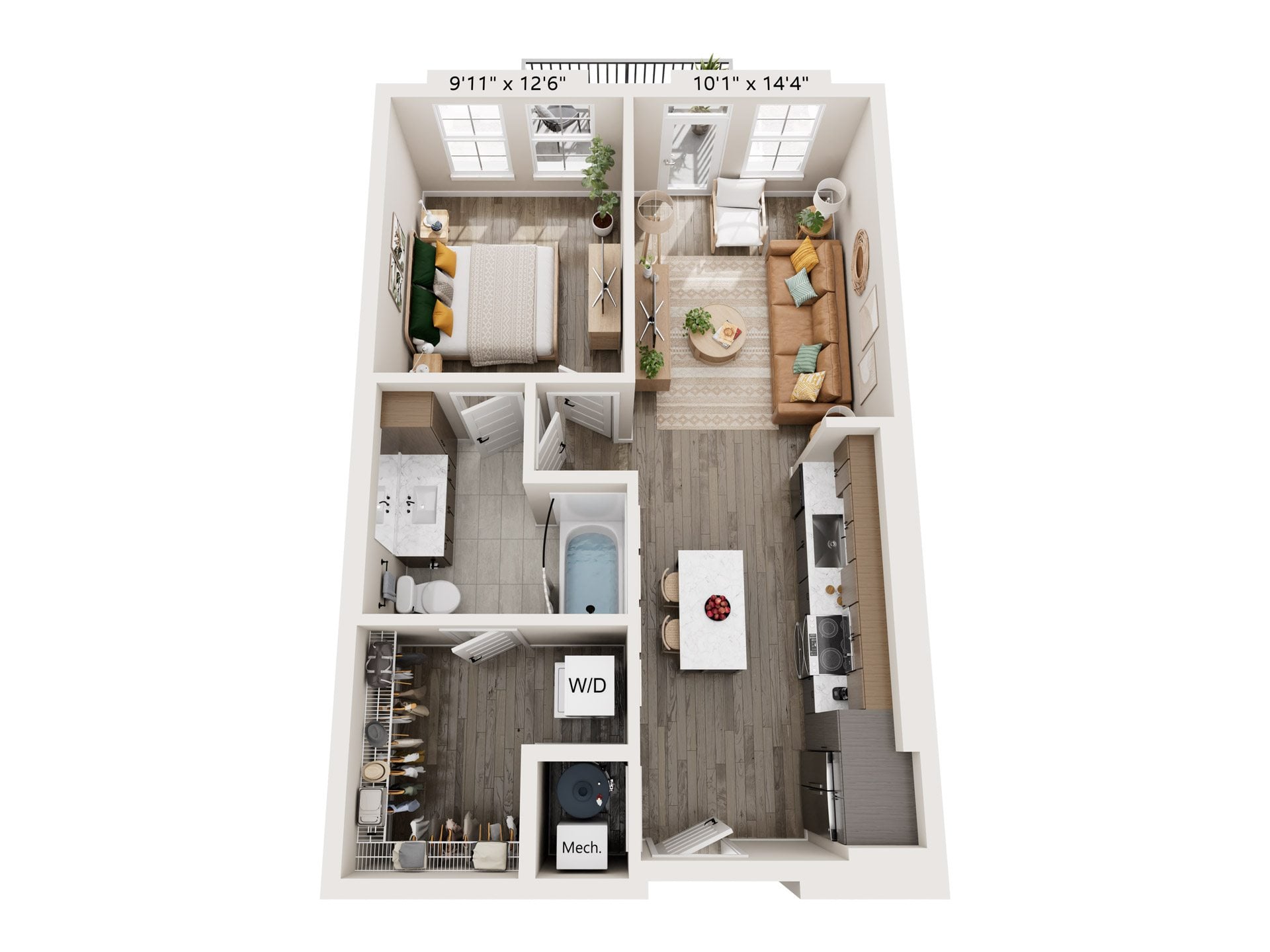 A1 floor plan