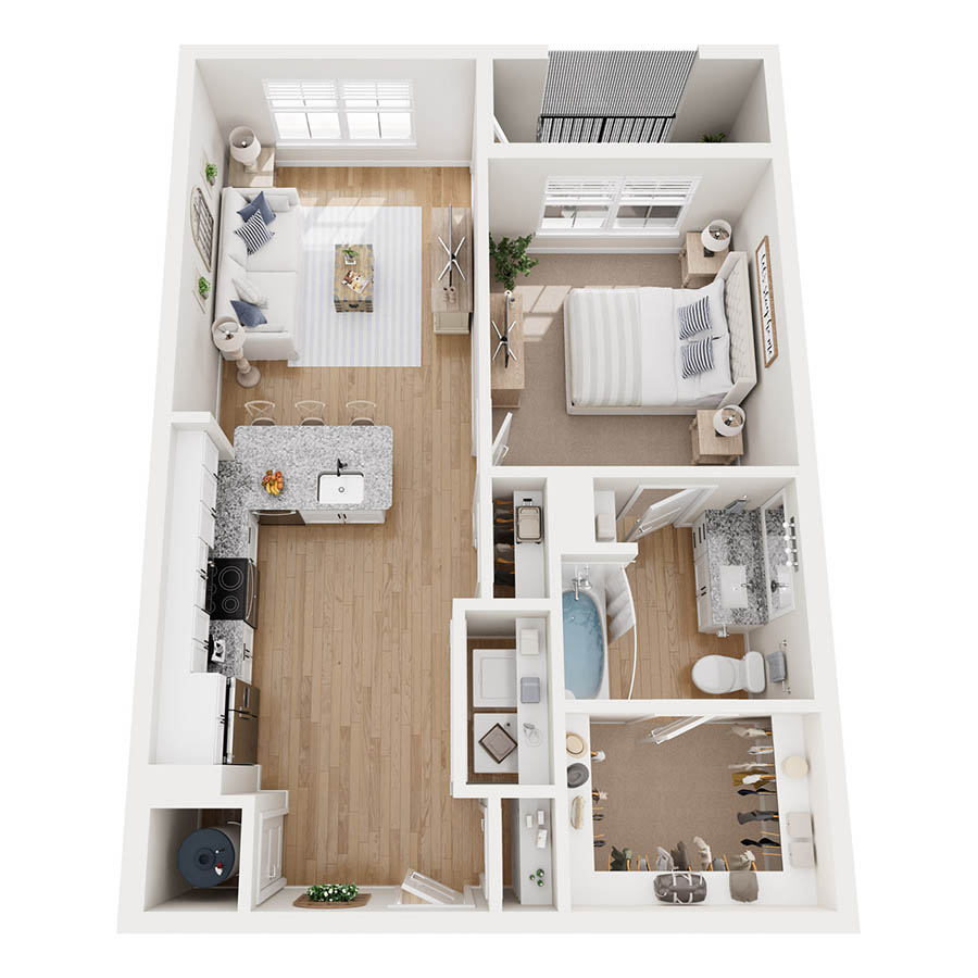 A1 floor plan
