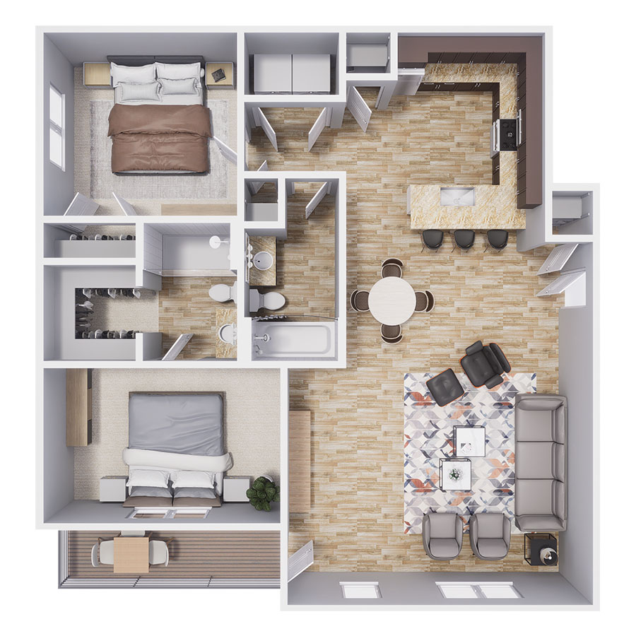 B4 floor plan