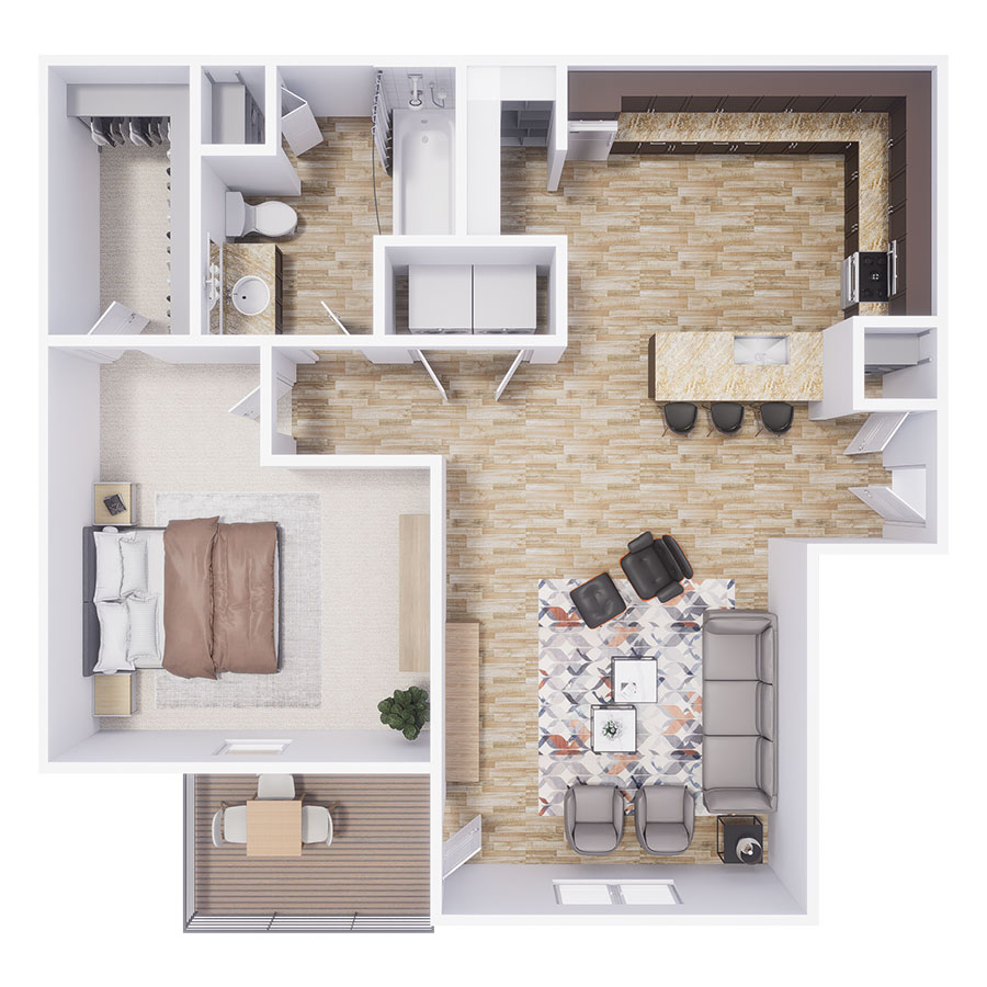 A2 floor plan