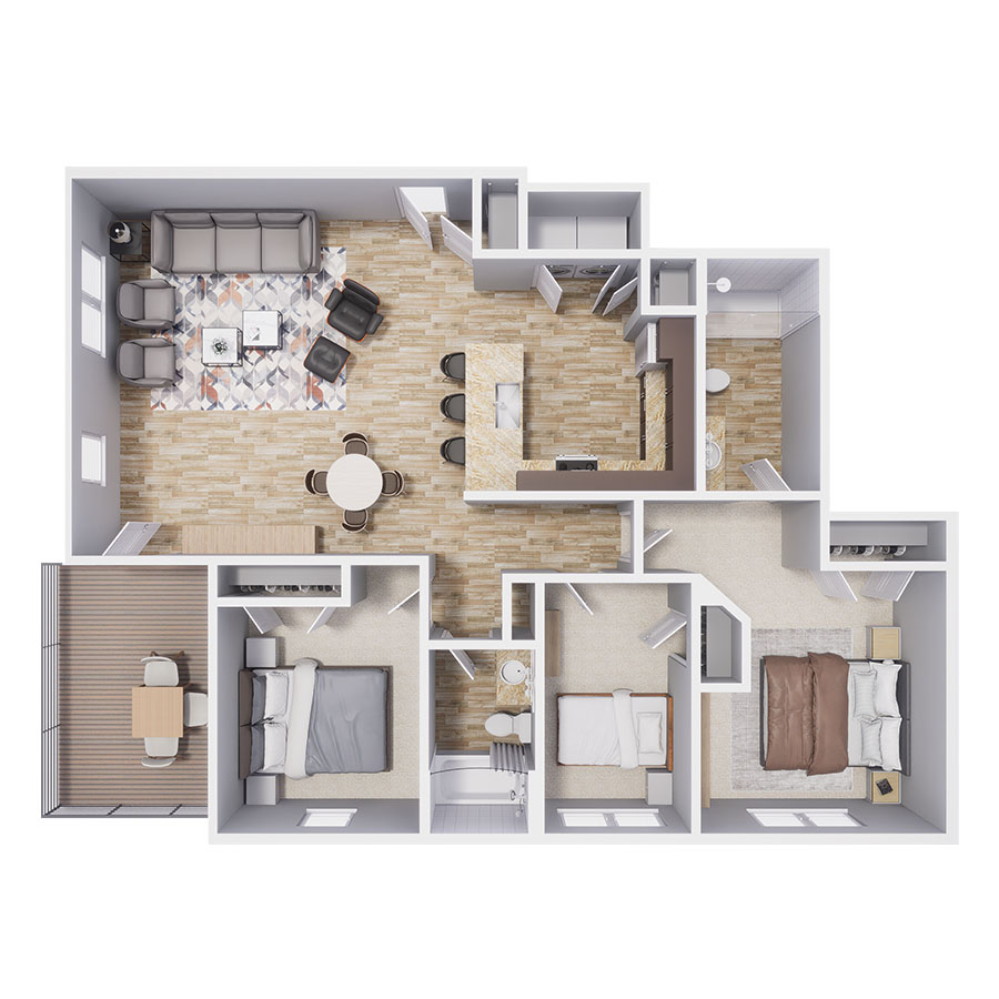 C1 floor plan