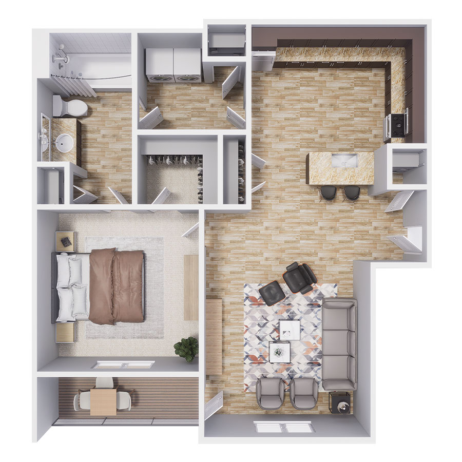 A1 floor plan