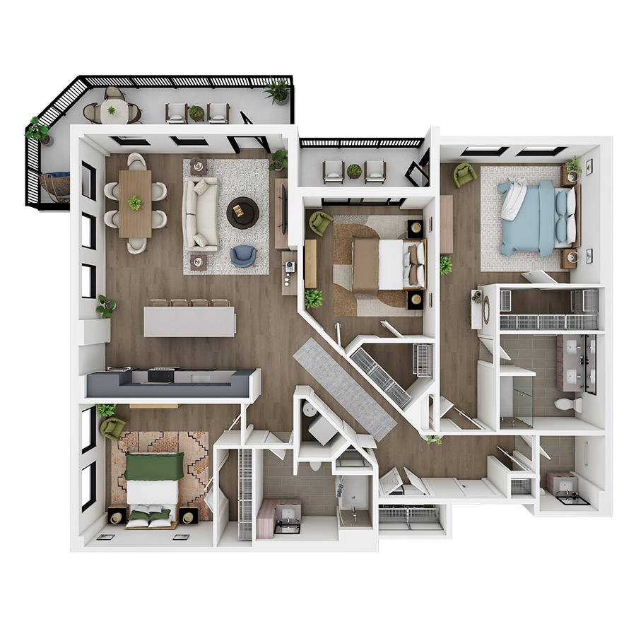 C1 floor plan