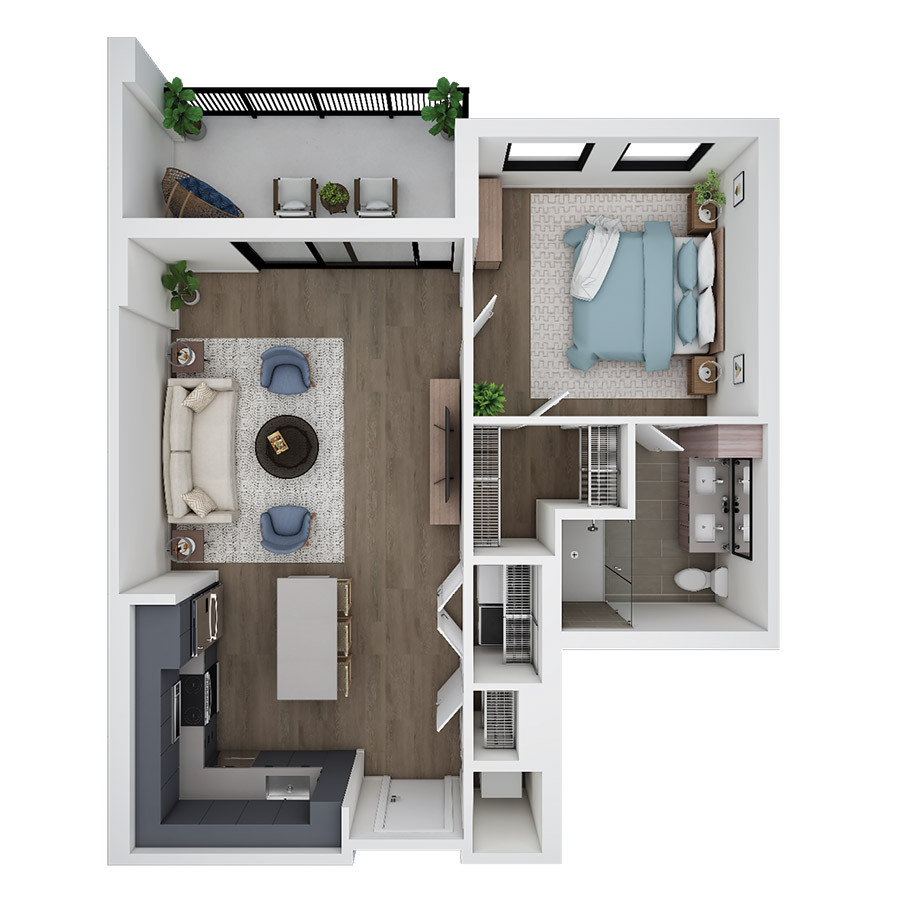 A1 floor plan
