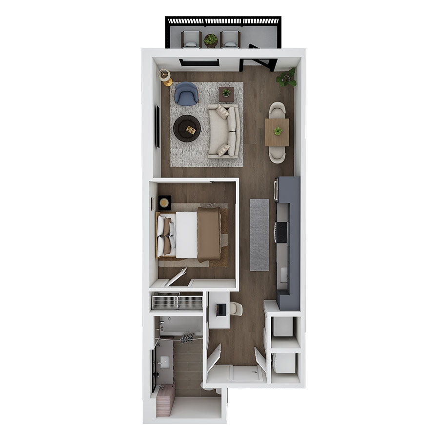 ST-1 floor plan