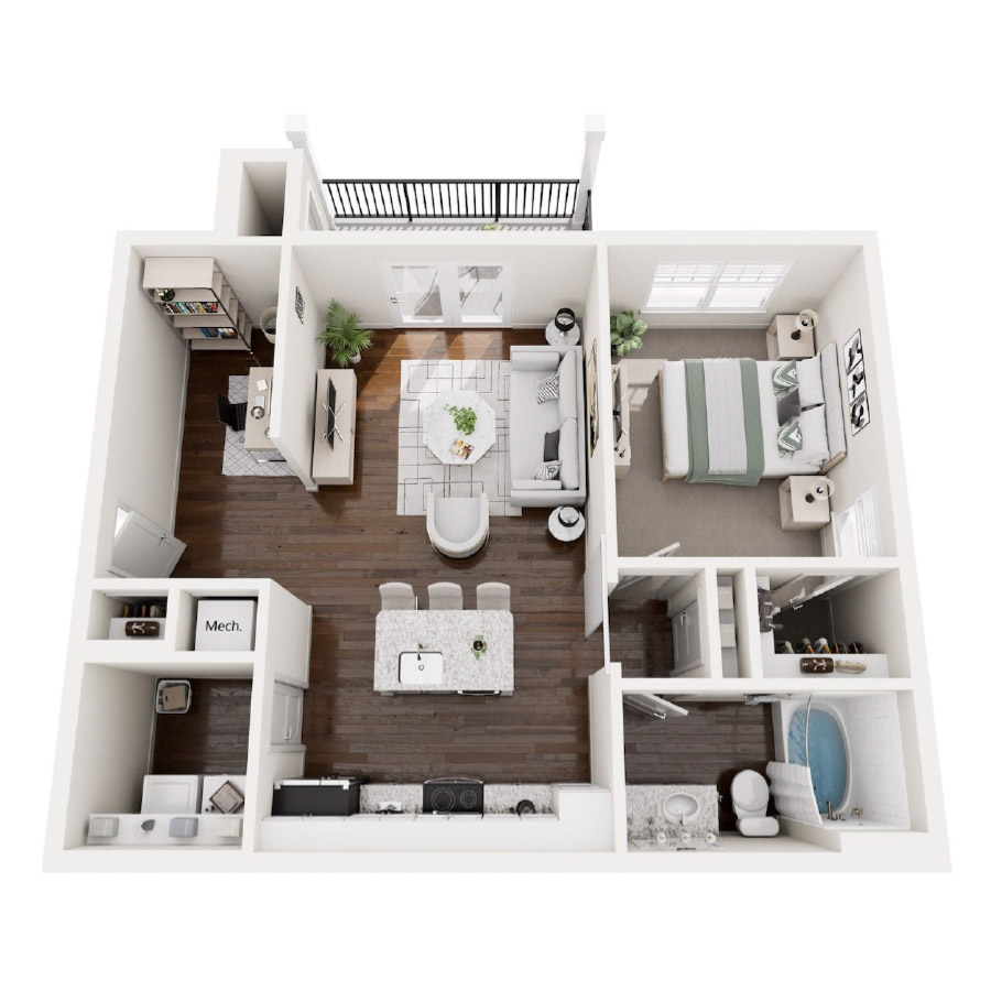 A1 Essential floor plan