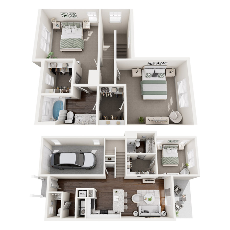 TH1 floor plan