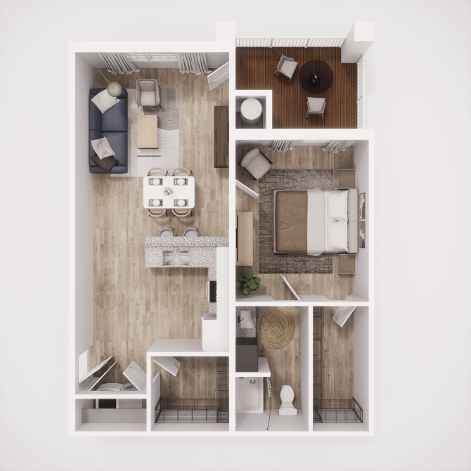 LT1x1 floor plan