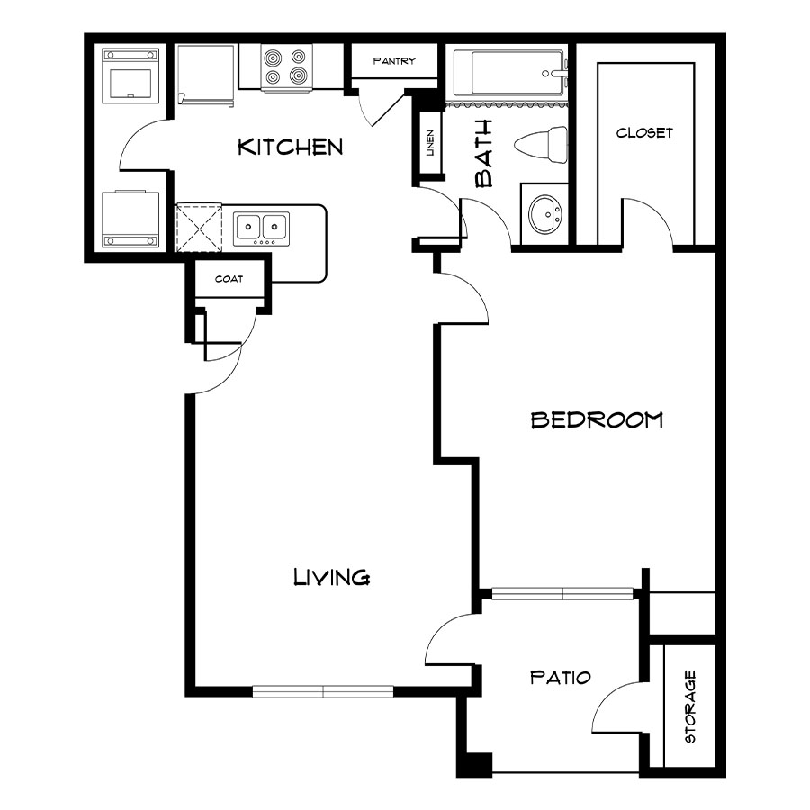 The Bayside floor plan