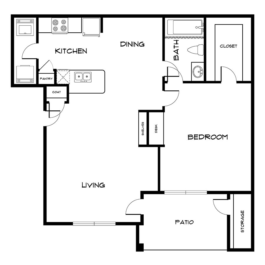 The Harbour floor plan