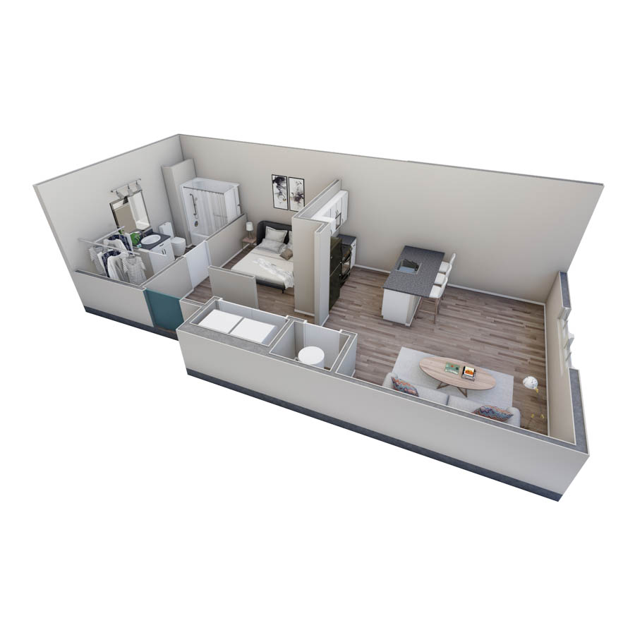 Studio Retreat Overlook floor plan