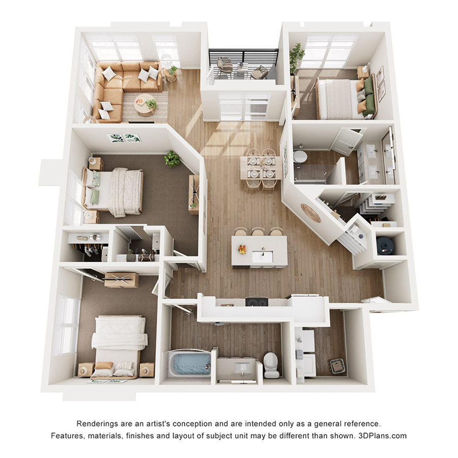 C1 floor plan