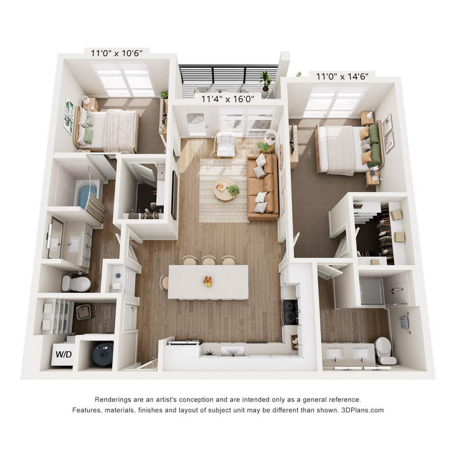 B2 floor plan