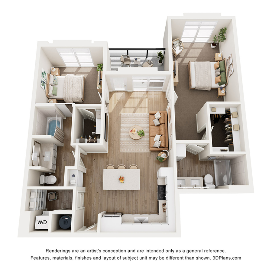 B3-A floor plan