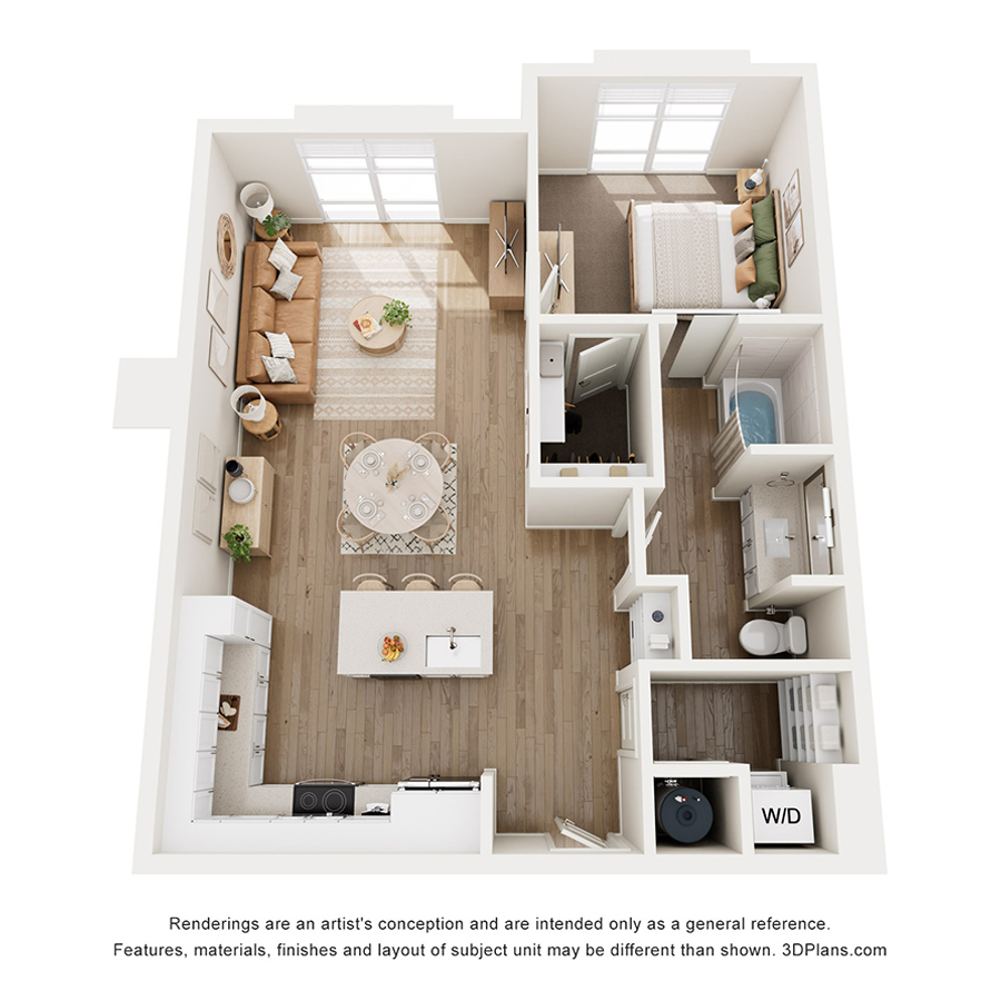 A4-A floor plan