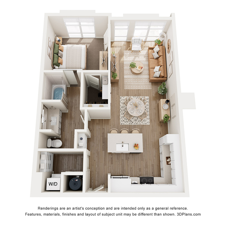 A4 floor plan