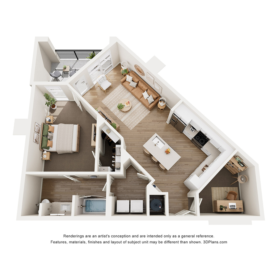 A6-D floor plan