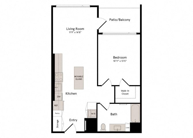 1B.6(A) floor plan