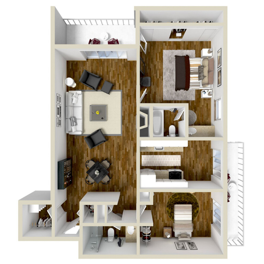 Steamboat floor plan