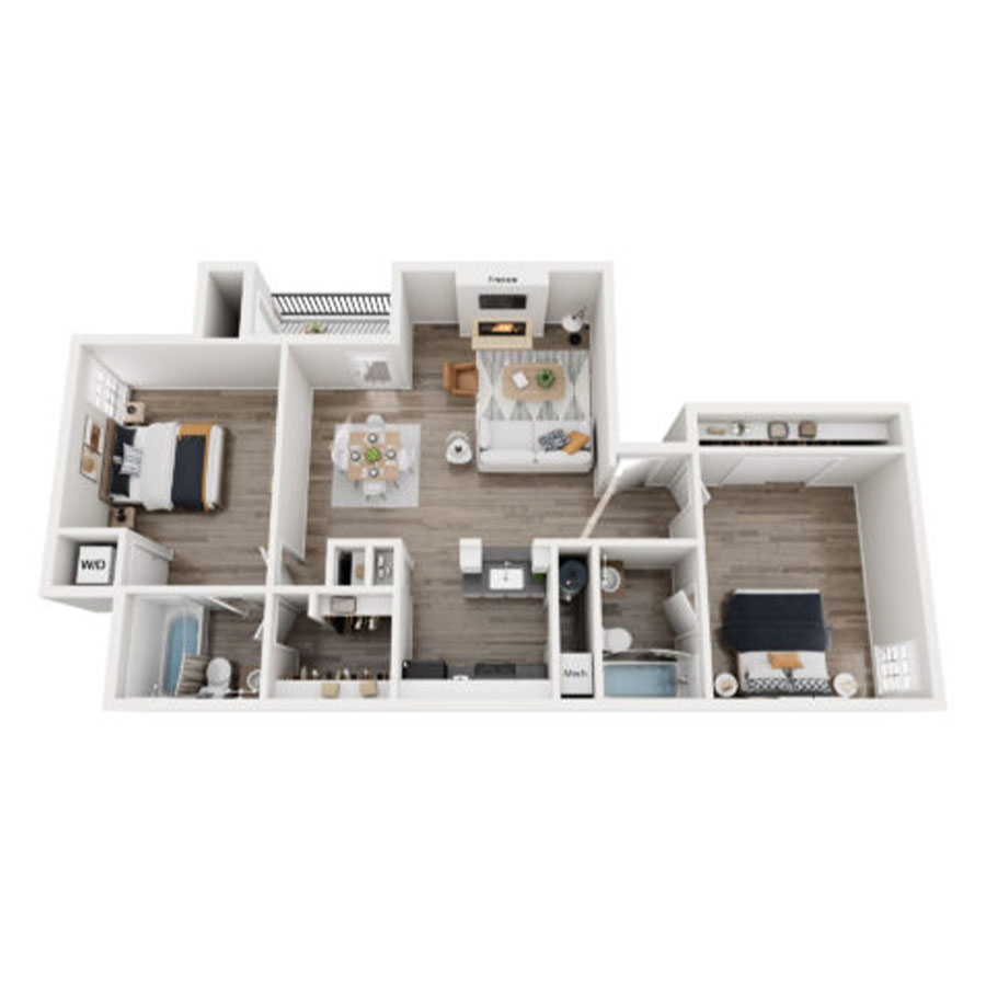 B2 floor plan