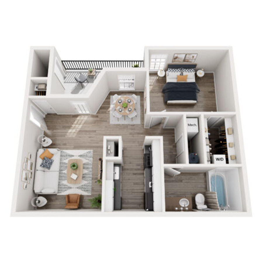 A2 floor plan
