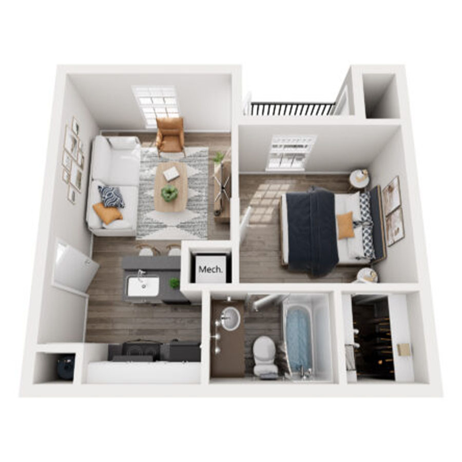 A1 floor plan