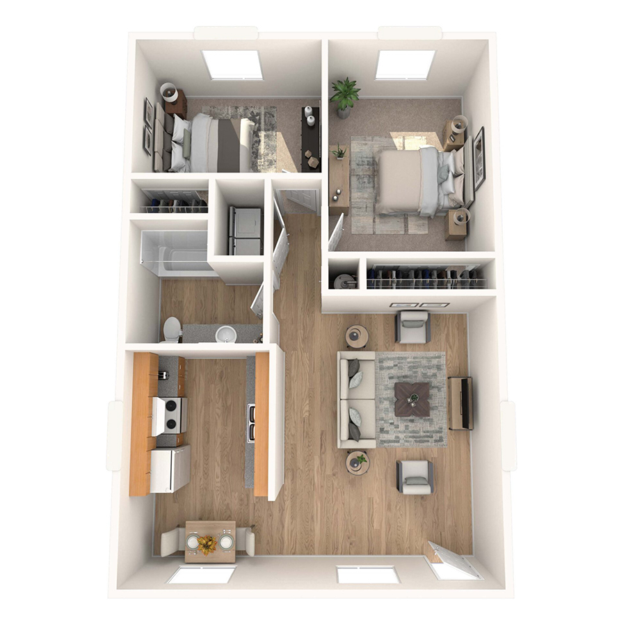 2x1 10a floor plan