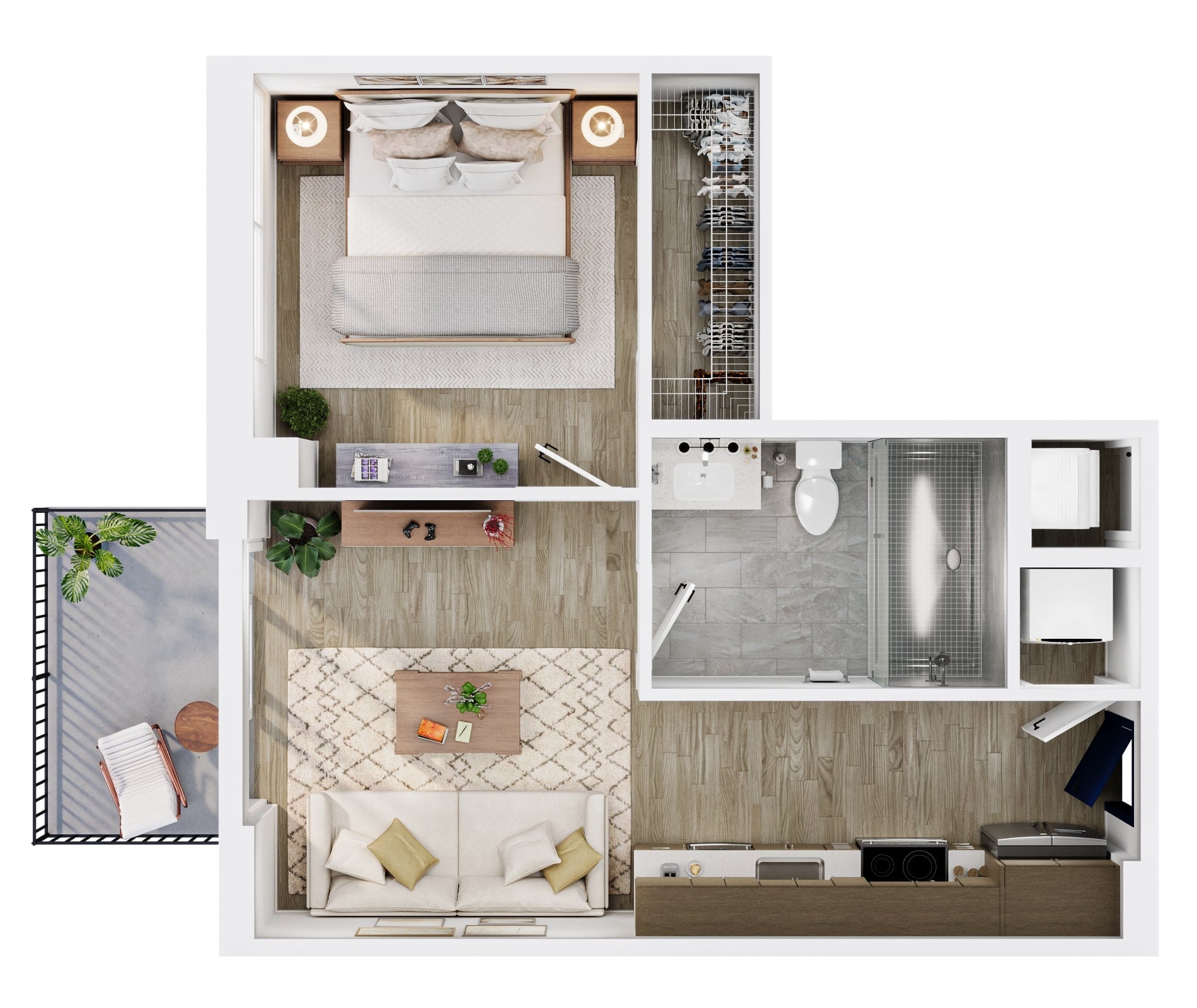A1 floor plan