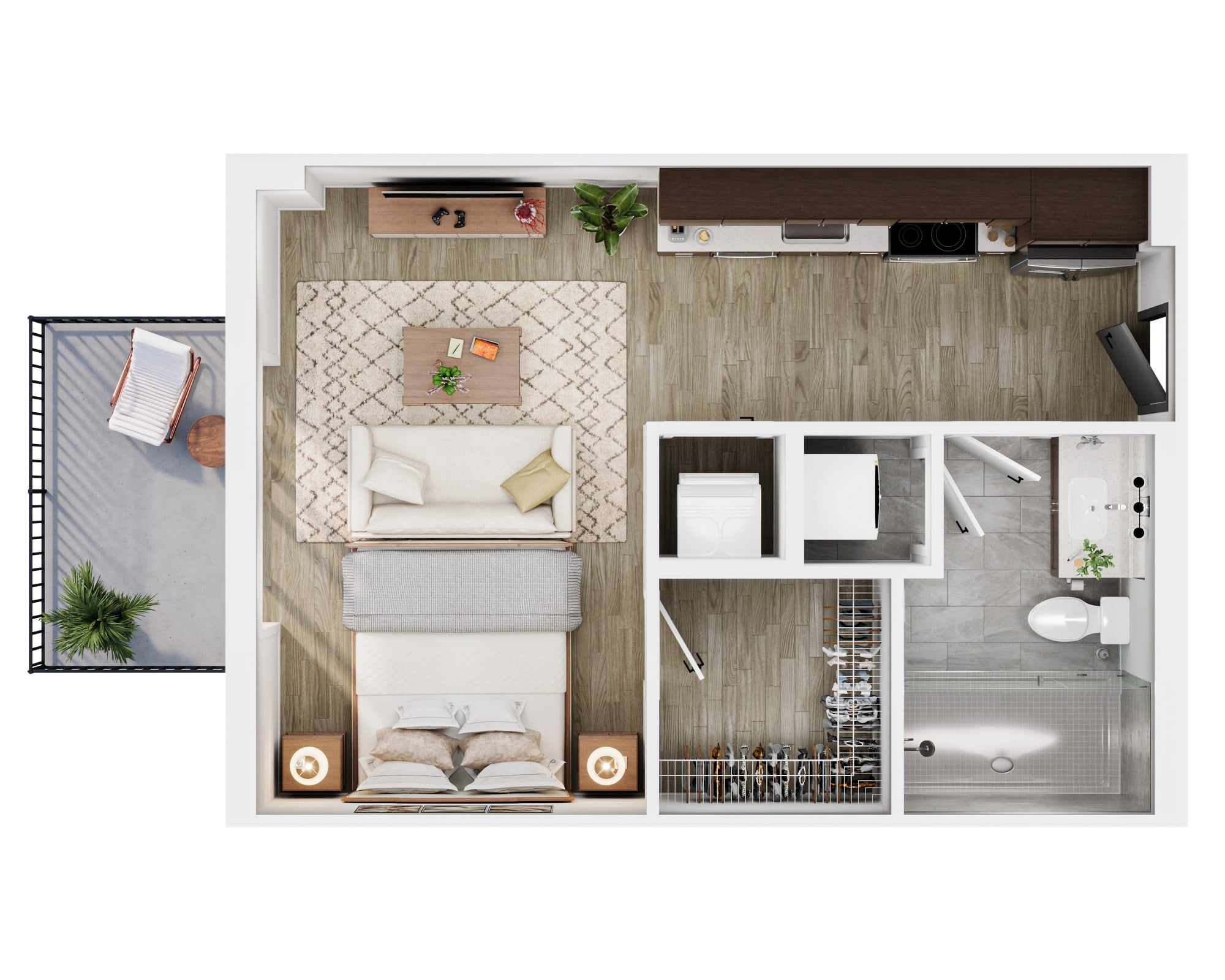 Studio floor plan