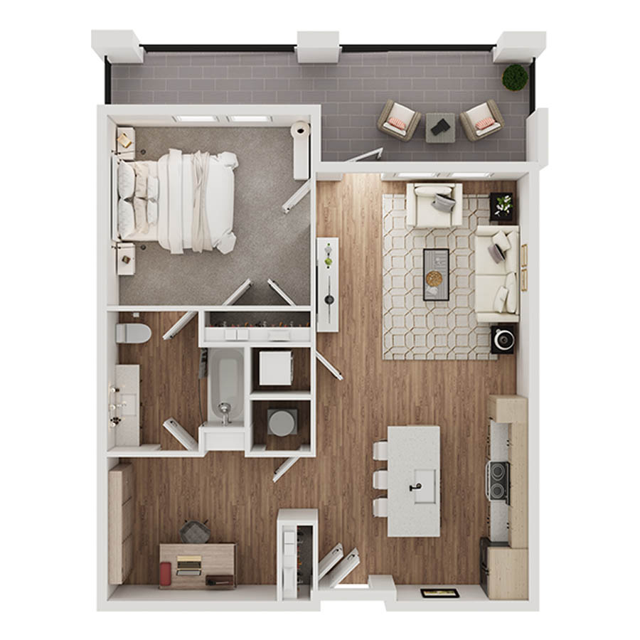 A6D floor plan