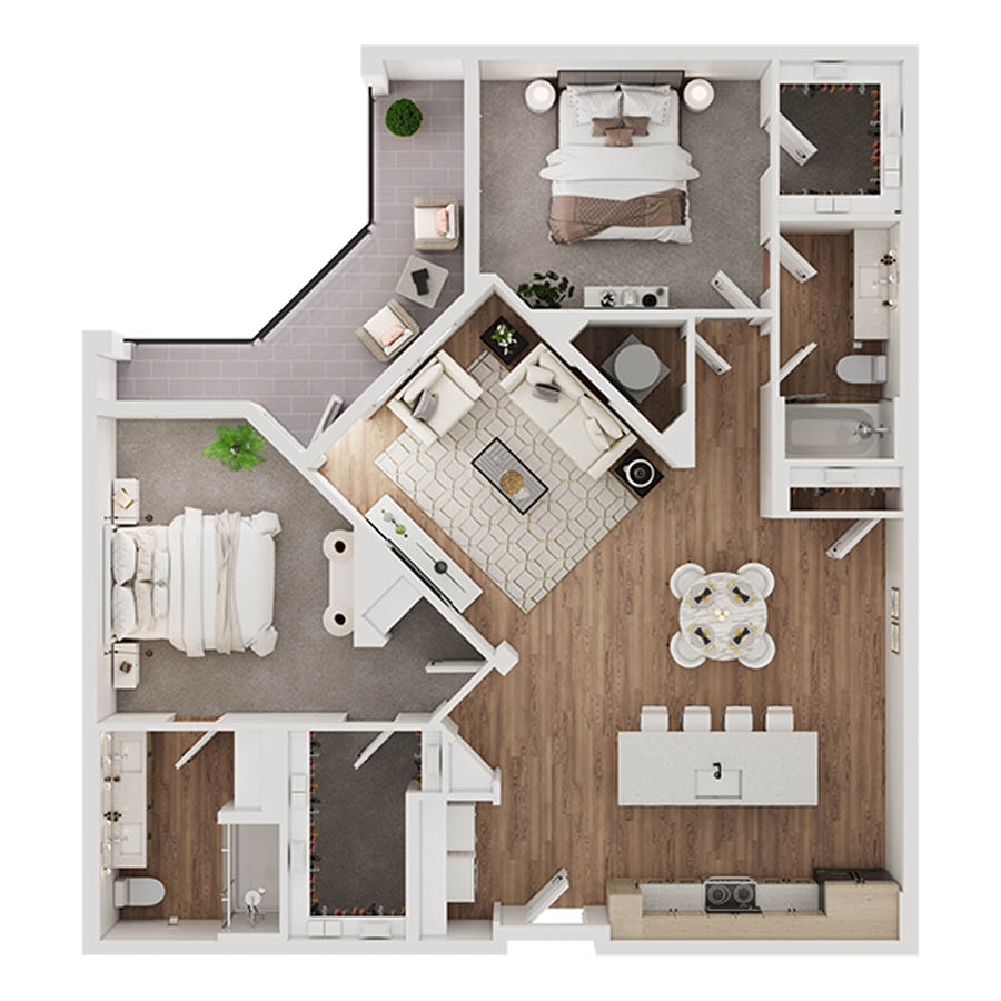 B4 floor plan