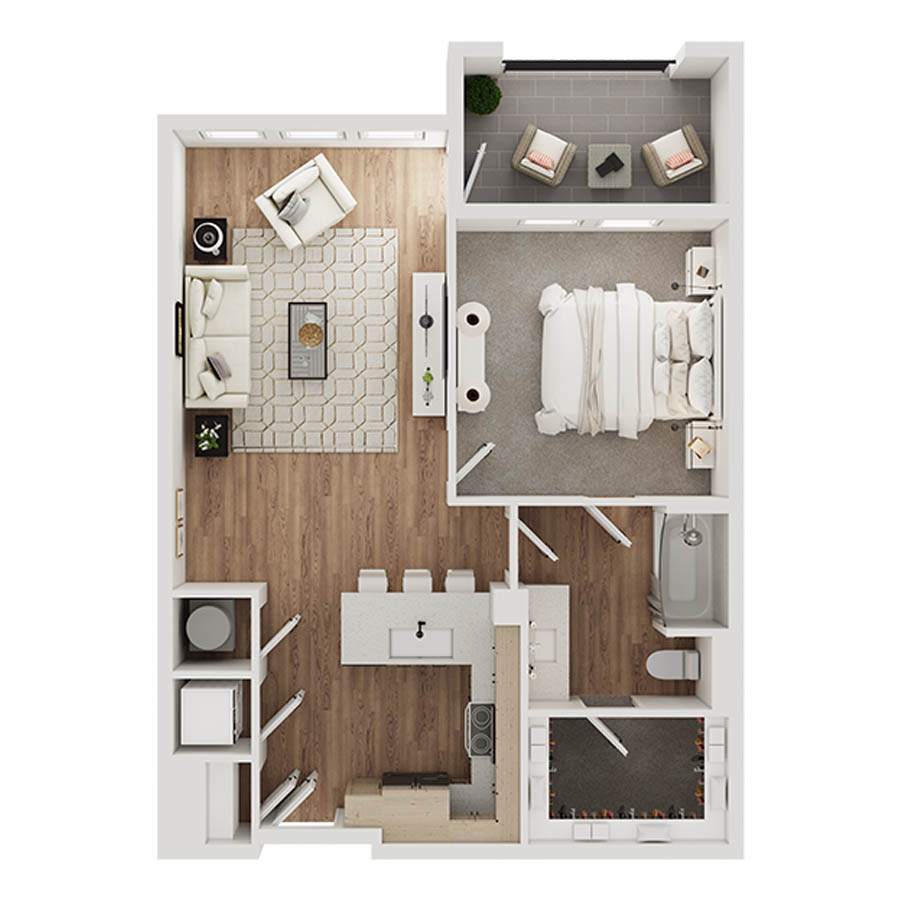 A2 floor plan