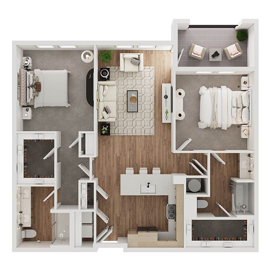 B2 floor plan