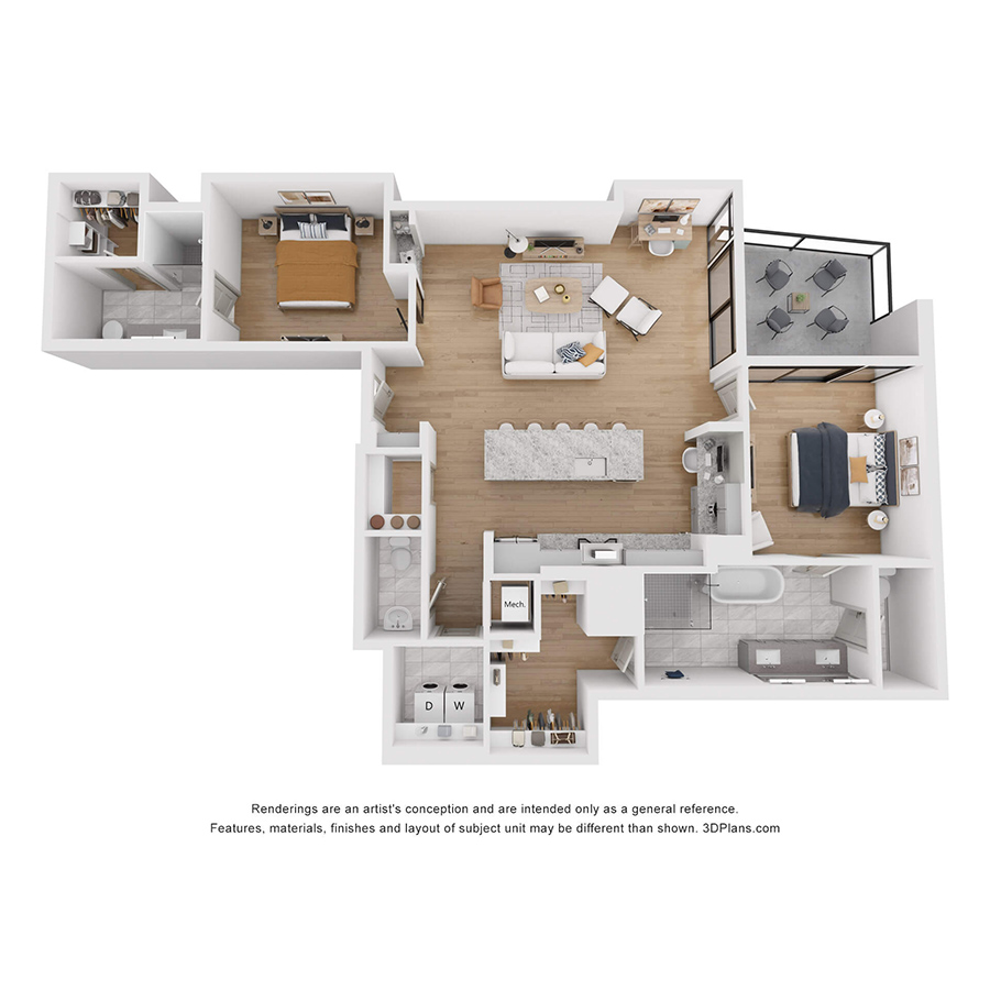 B6 floor plan