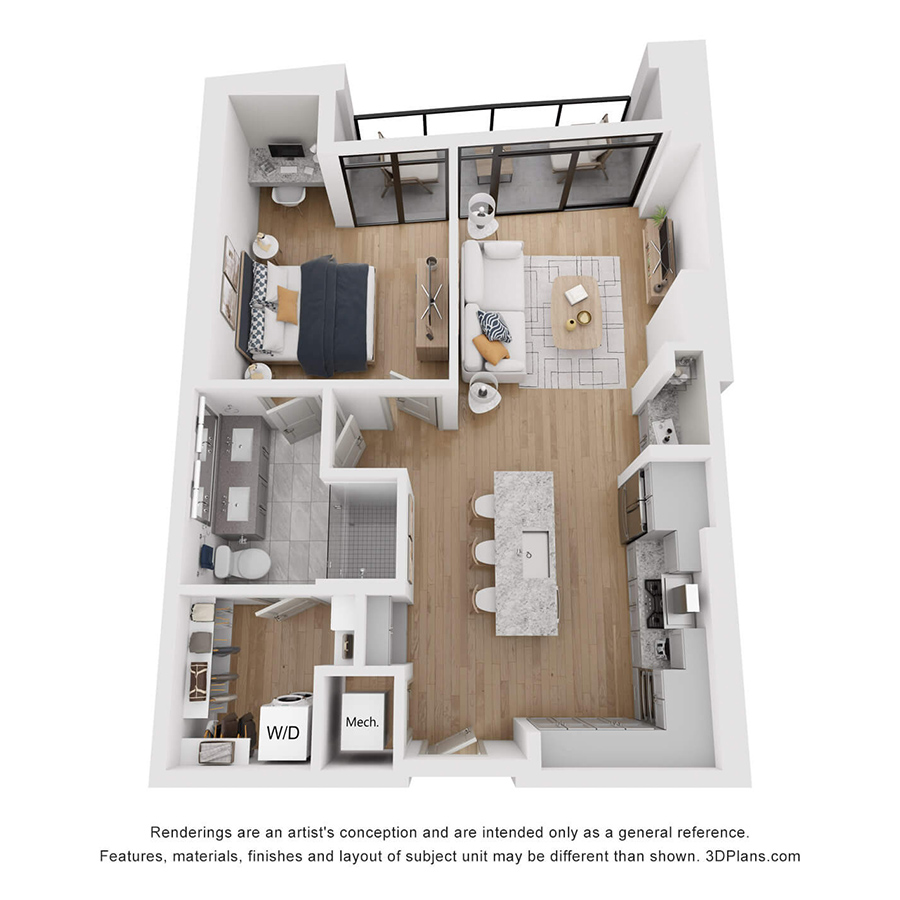 A1 floor plan