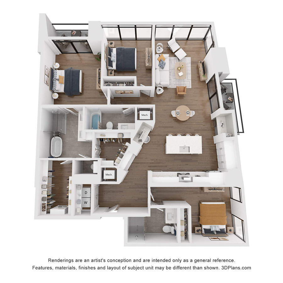 C1 floor plan