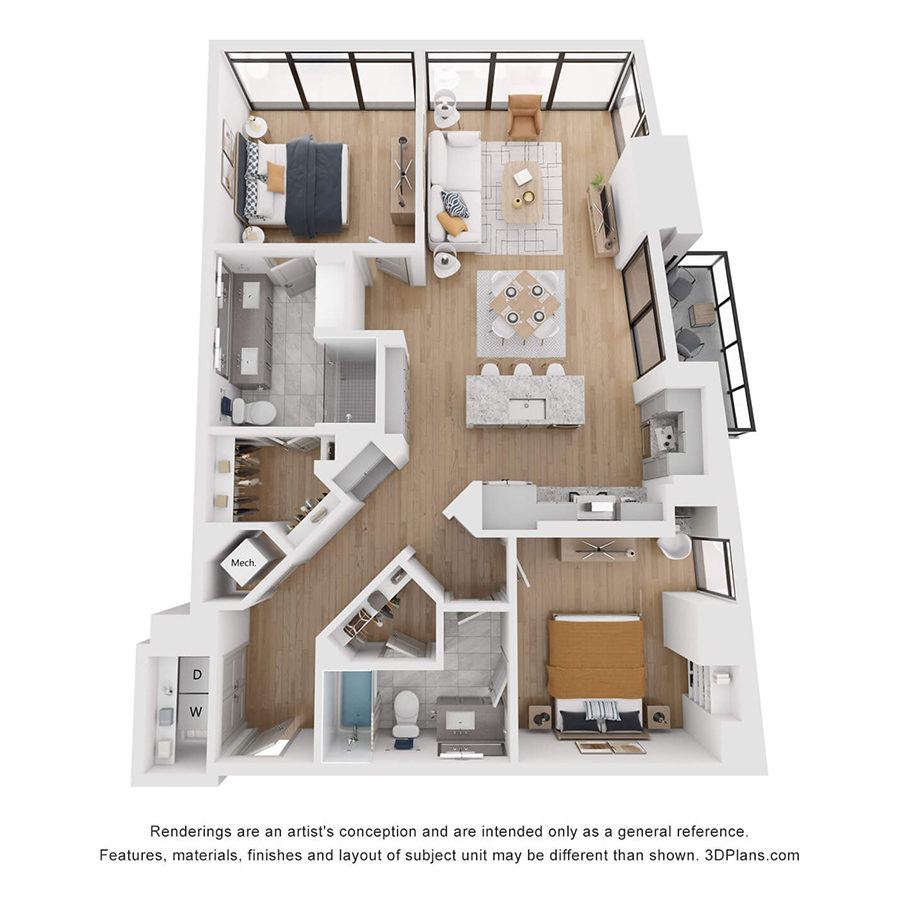 B2 floor plan