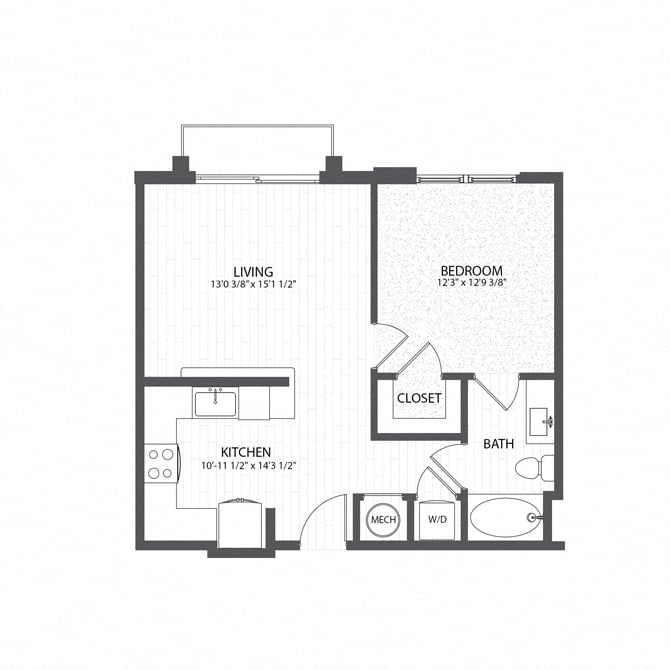 A1 floor plan