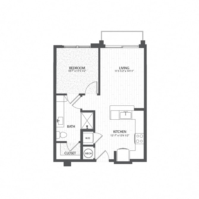 A2 floor plan