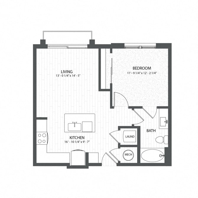 A6 floor plan