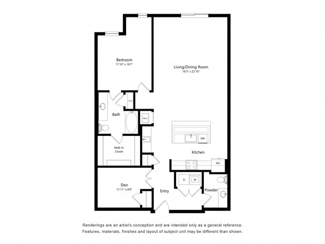 A6 floor plan