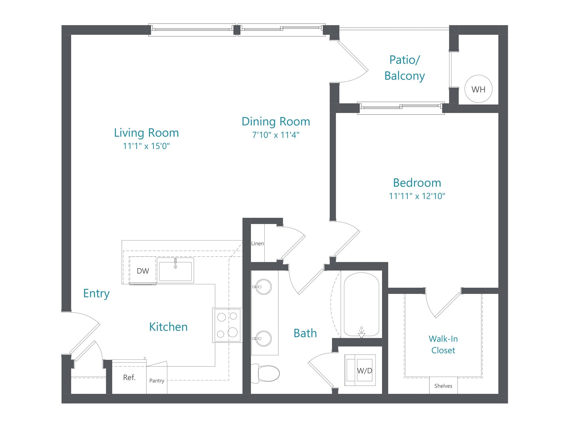 1x1-Edge (A4) floor plan