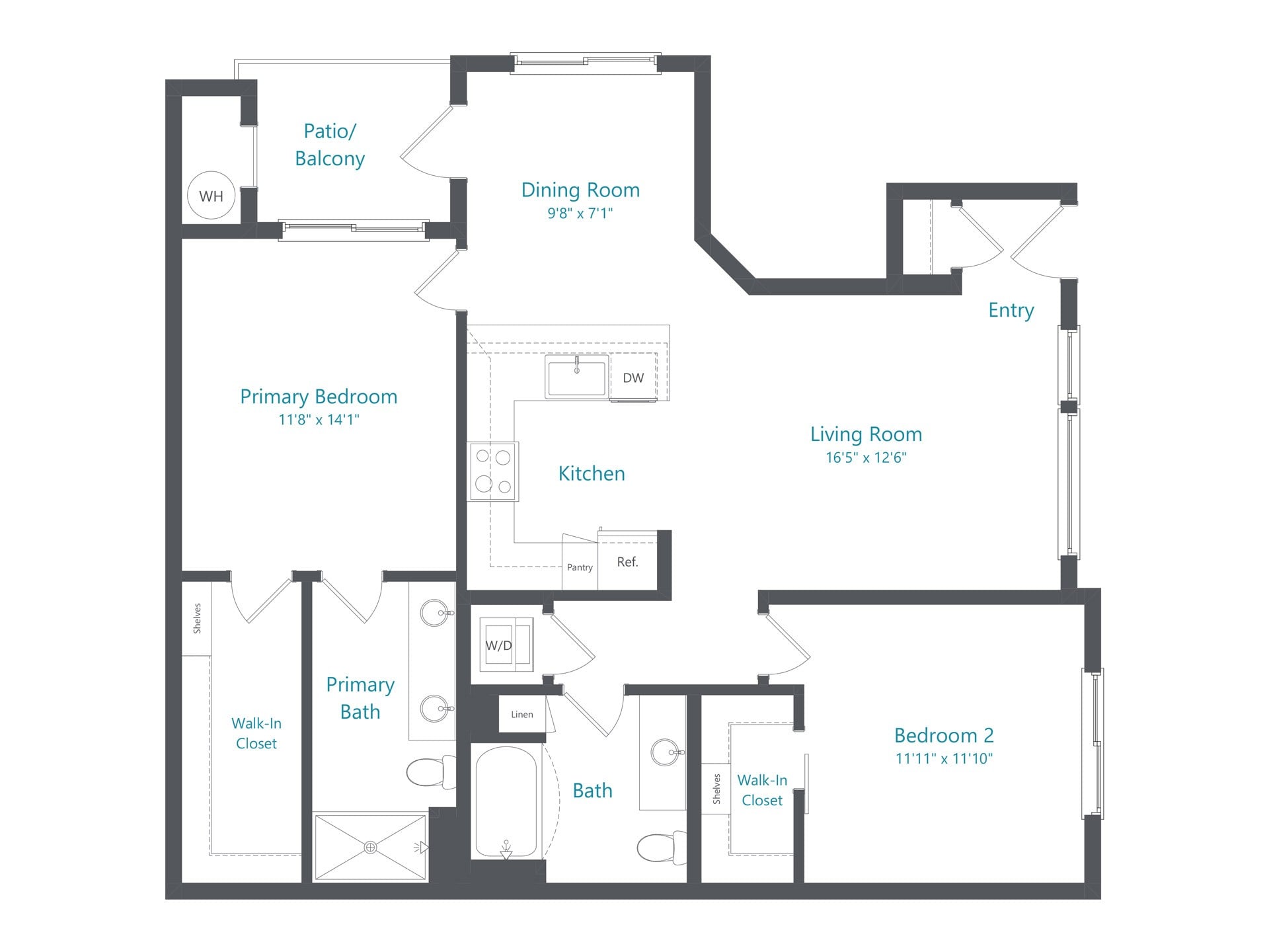 2x2-Sphere (B4) floor plan
