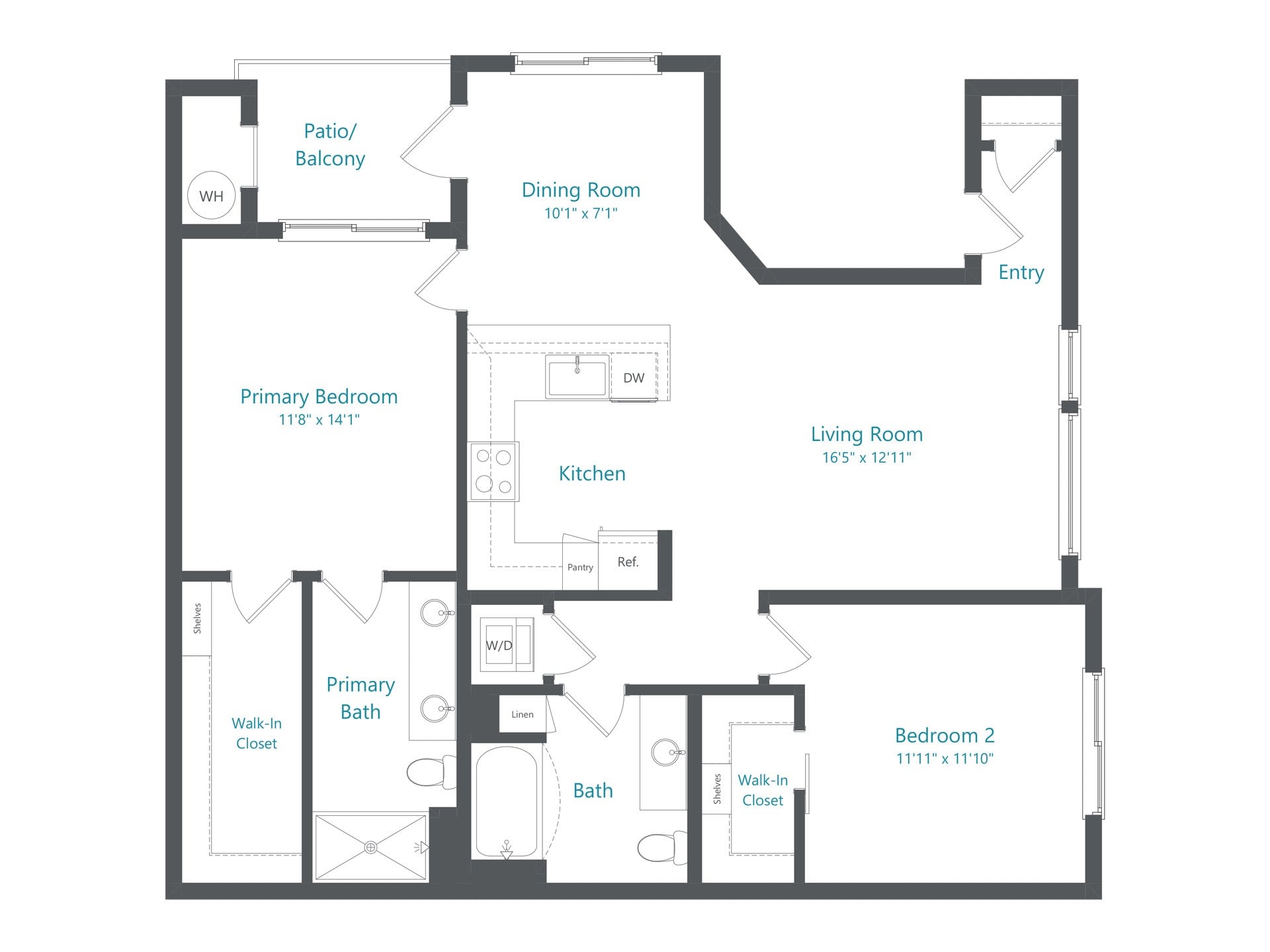 2x2-View (B5) floor plan